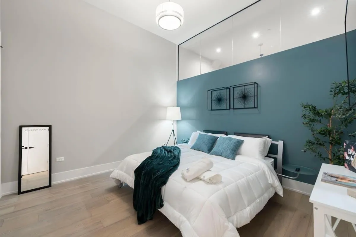 Image 2 of Chic River North Condo 2BR 2BA with Private Balcony