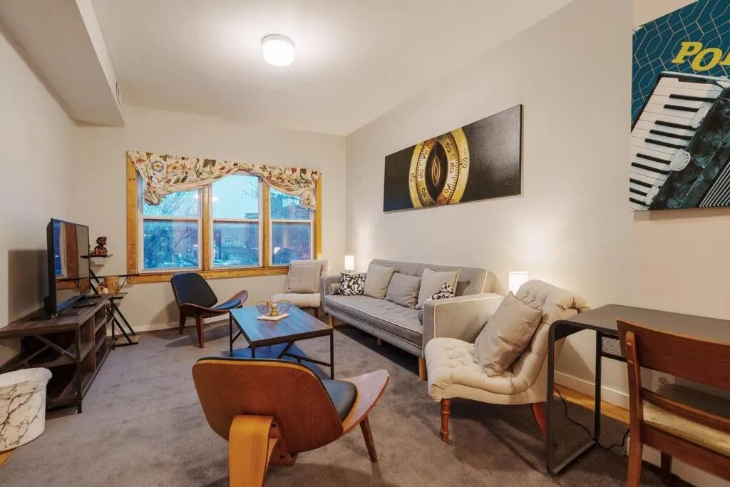 Image of Cityscape Retreat 3BR Haven with Free Parking