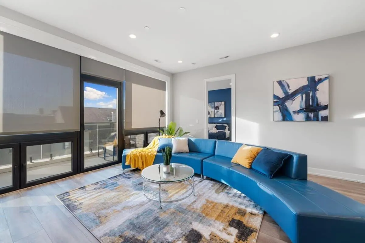 Image 1 of Lovely 3bed 3bath Brand New Apt w 4 beds & Balcony
