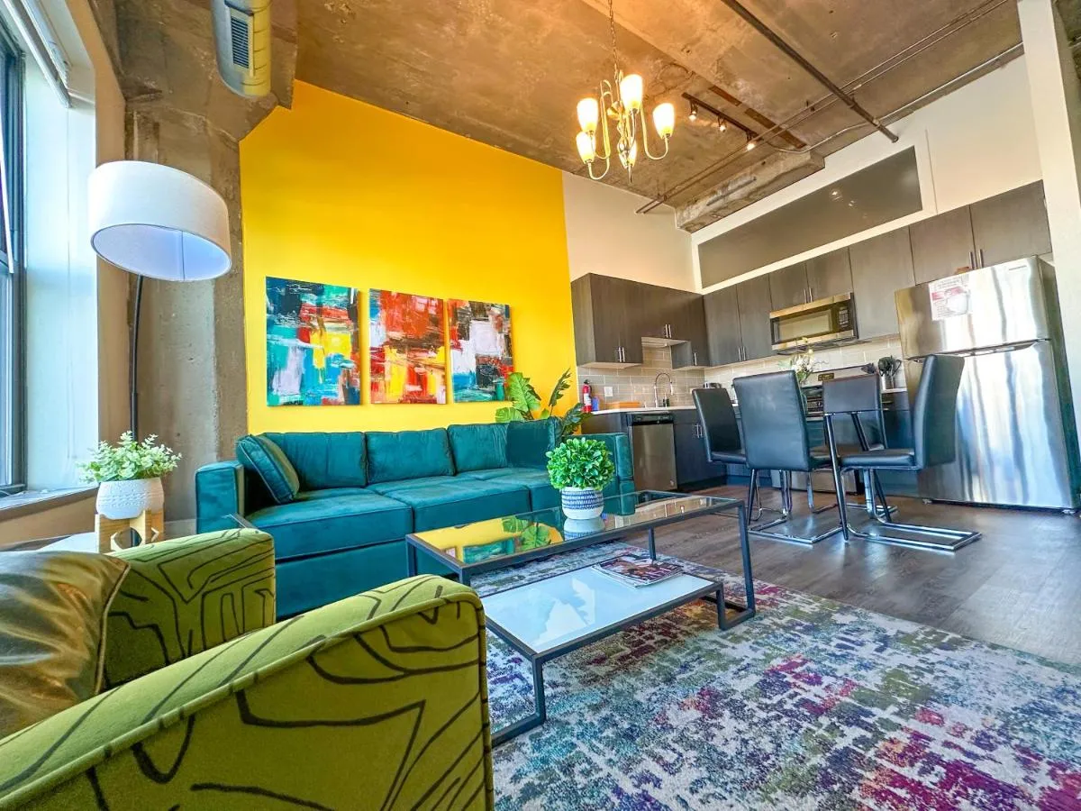 Image 1 of McCormick 2Br-2Ba family unit for up to 8 guests with Skyline view, Optional Parking & Gym