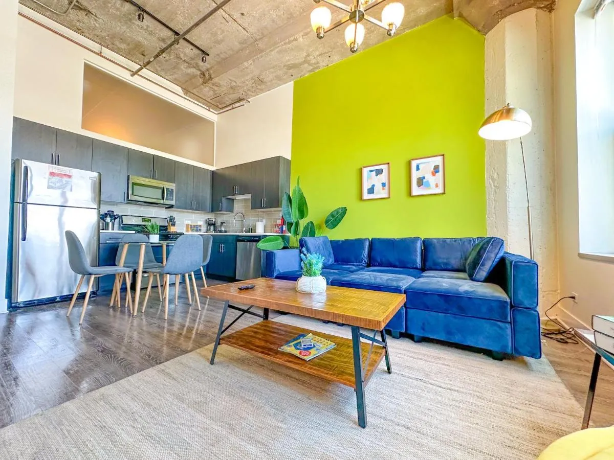 Image 1 of McCormick 2Br-2Ba family unit for up to 8 guests with Skyline view, Optional Parking and Gym access