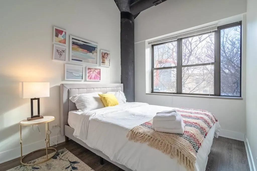 Image 1 of McCormick Place Spacious family heaven 3br-2ba that sleeps up to 8 guests with Optional Parking and Gym access