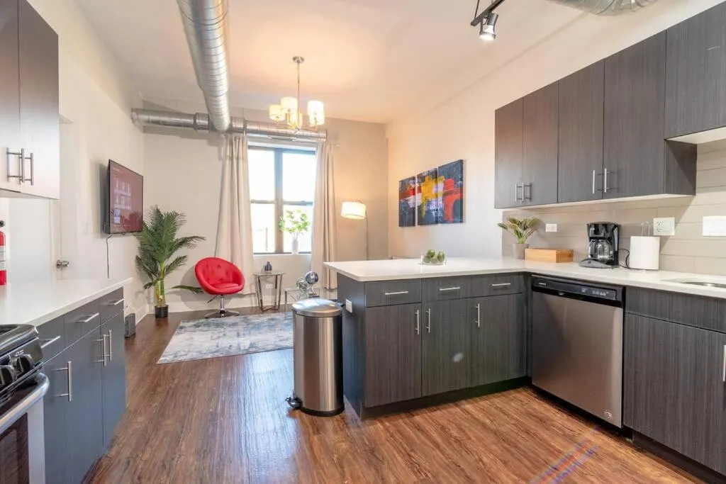 Image 1 of McCormick Place homie 3Br and 2Ba with optional Parking for up to 8 guests