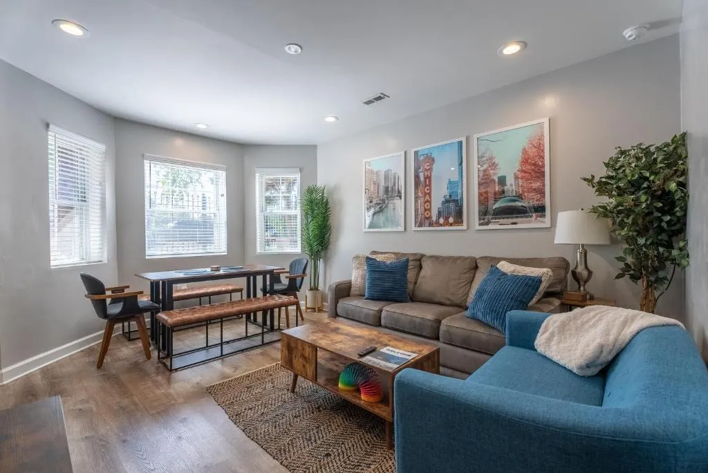 Image of Stylish & Bright Gem Overlooks Lovely Park with Great Amenities