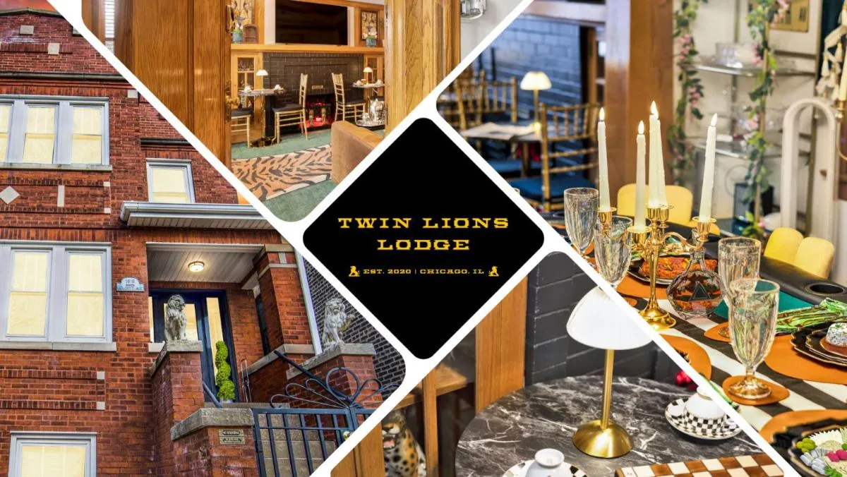 Image of The Twin Lions: Bespoke Travel Lodge w/ Speakeasy*